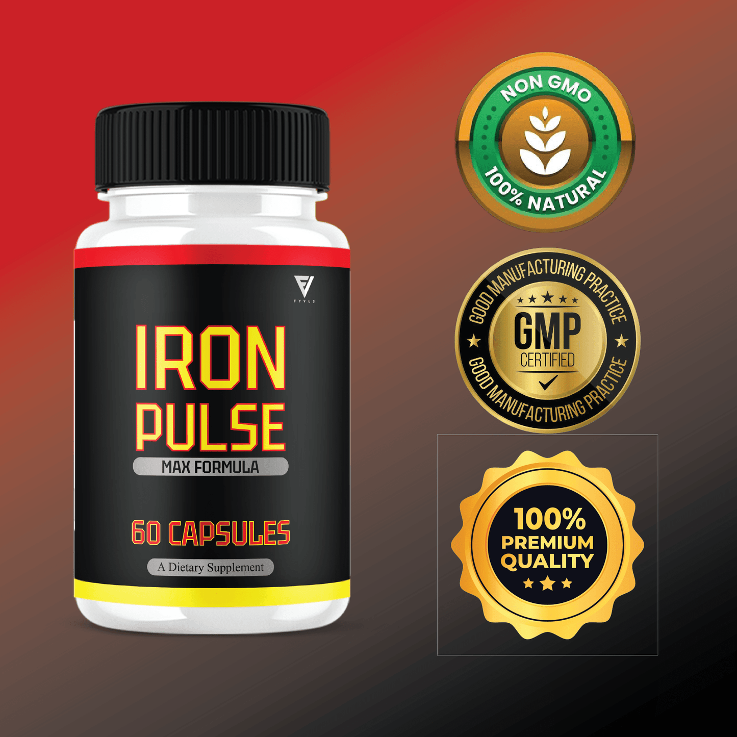 Iron Pulse Capsules - Vitamin Place - Sports Nutrition