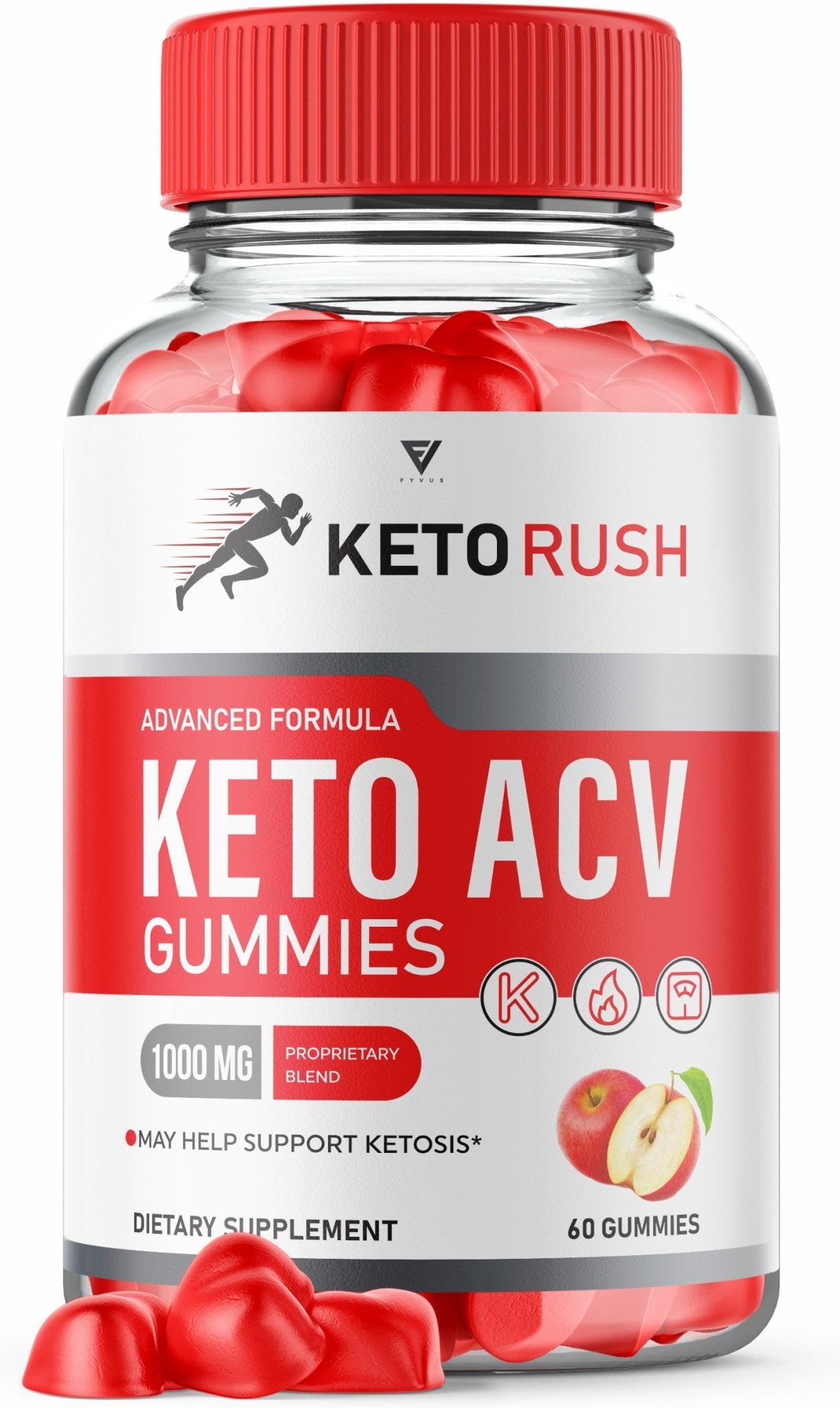 Keto Rush - Keto ACV Gummies - Vitamin Place - Apple Cider Vinegar Gummies