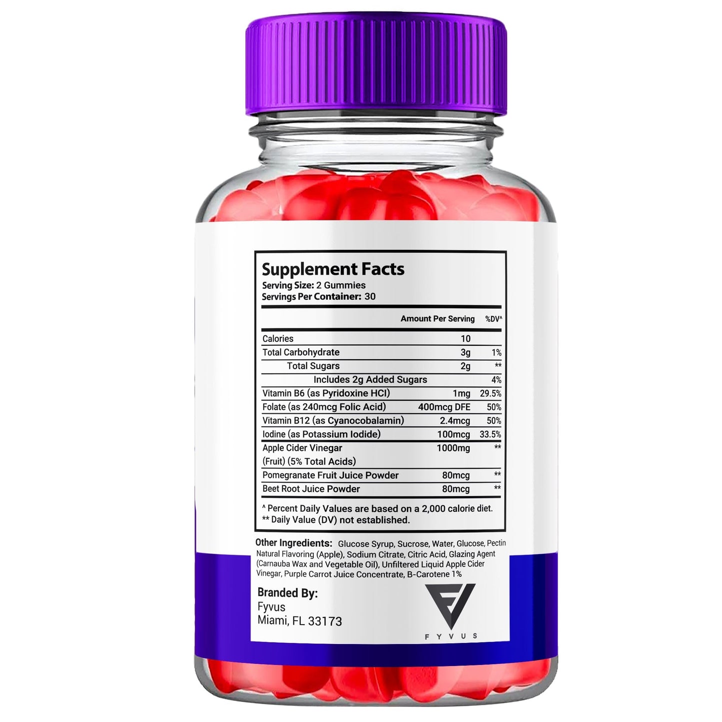 Ketocalm - Keto ACV Gummies - Vitamin Place