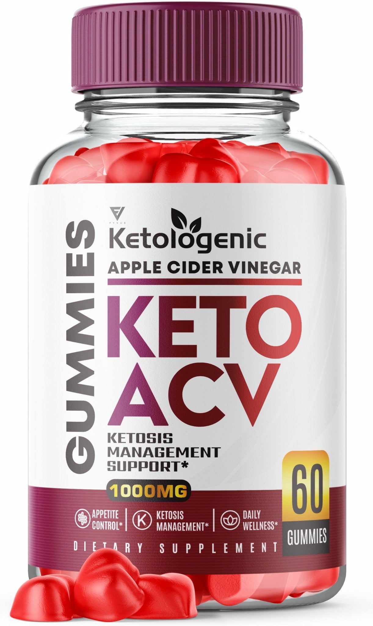 Ketologenic - Keto ACV Gummies - Vitamin Place - Apple Cider Vinegar Gummies