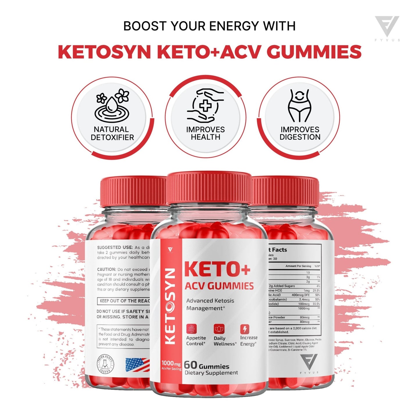 Ketosyn - Keto ACV Gummies - Vitamin Place