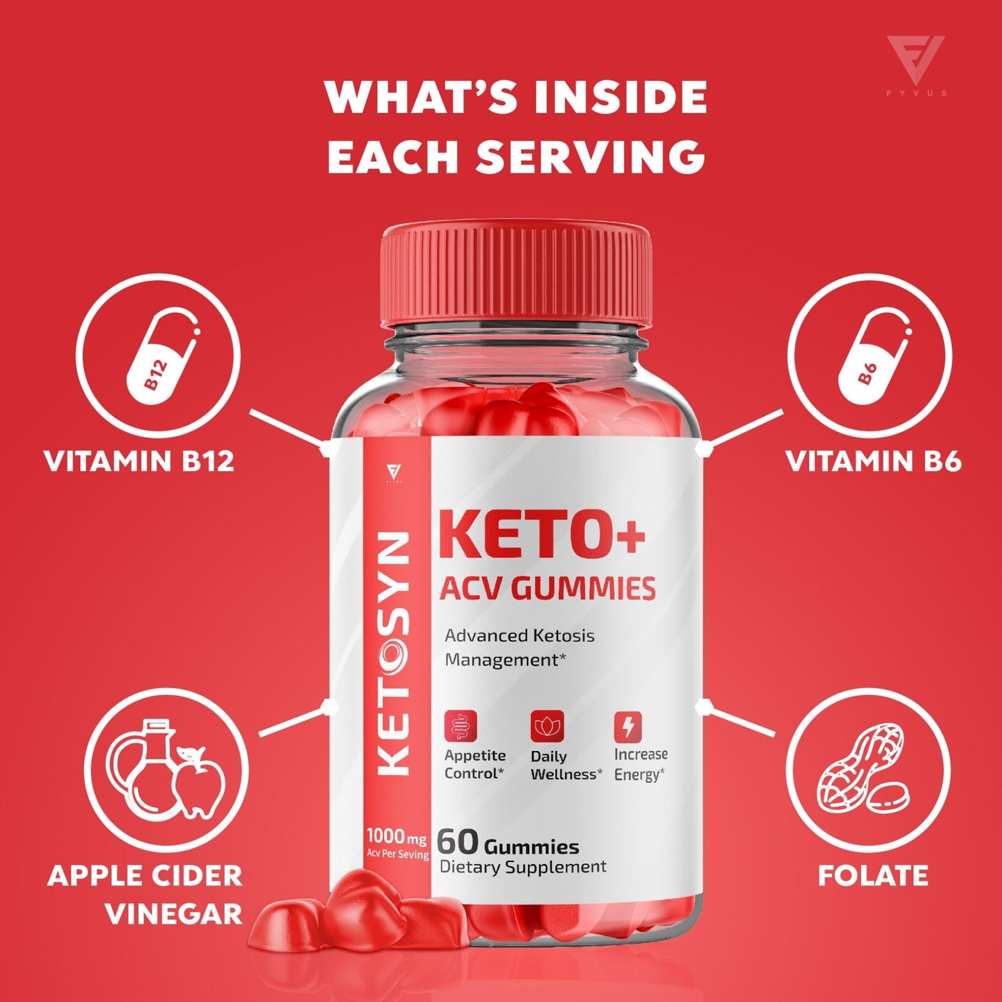 Ketosyn - Keto ACV Gummies - Vitamin Place