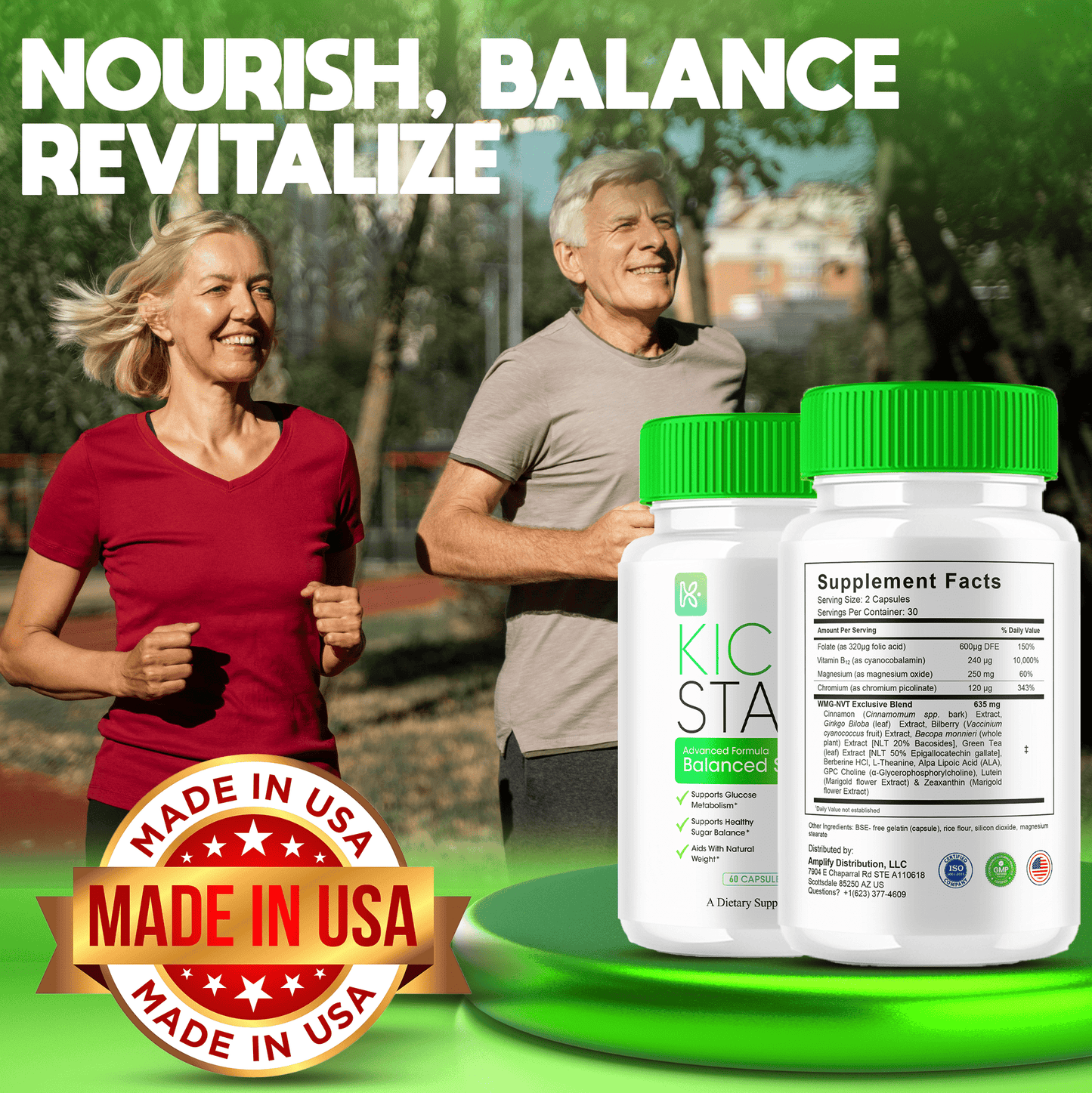 Kick Start Glycogen Capsules – Daily Wellness & Vitality Support | Vitamin-Place