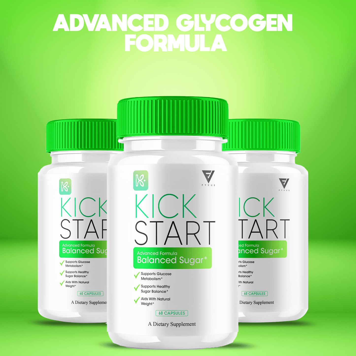 Kick Start Glycogen Capsules – Daily Wellness & Vitality Support | Vitamin-Place