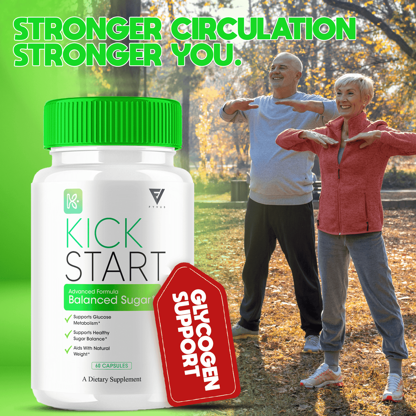 Kick Start Glycogen Capsules – Daily Wellness & Vitality Support | Vitamin-Place
