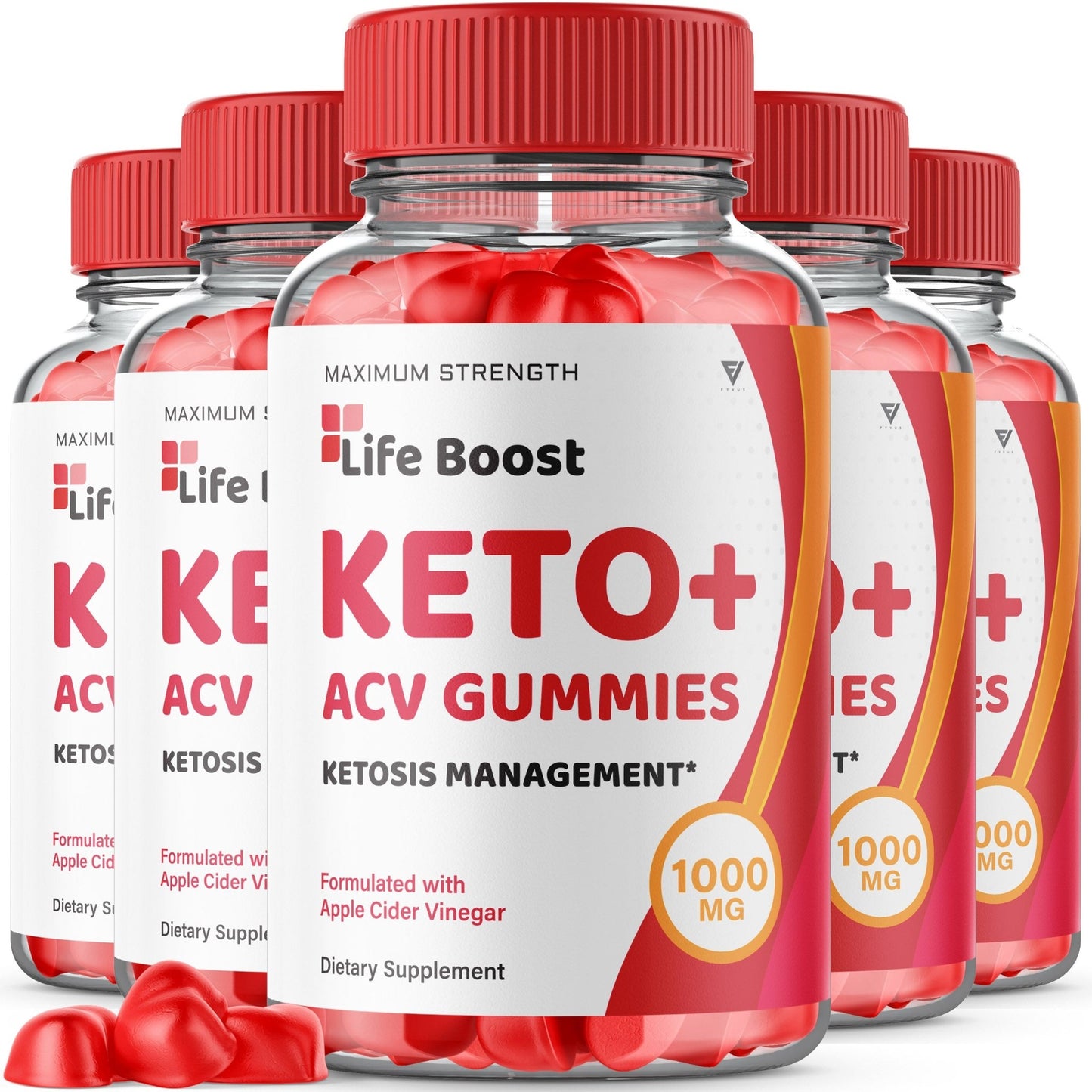 Life Boost Keto ACV Gummies - Vitamin Place - Apple Cider Vinegar Gummies