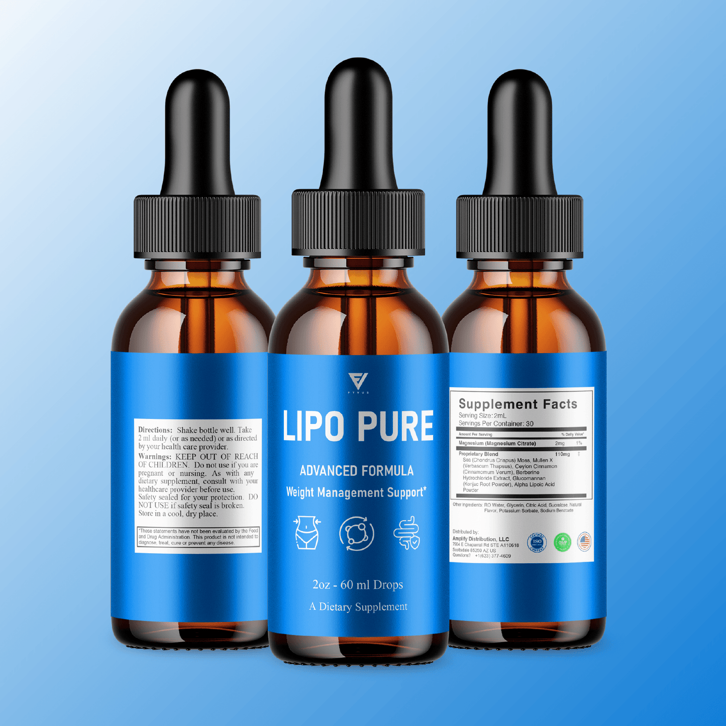 Lipo Pure Drops - Vitamin Place - Drops