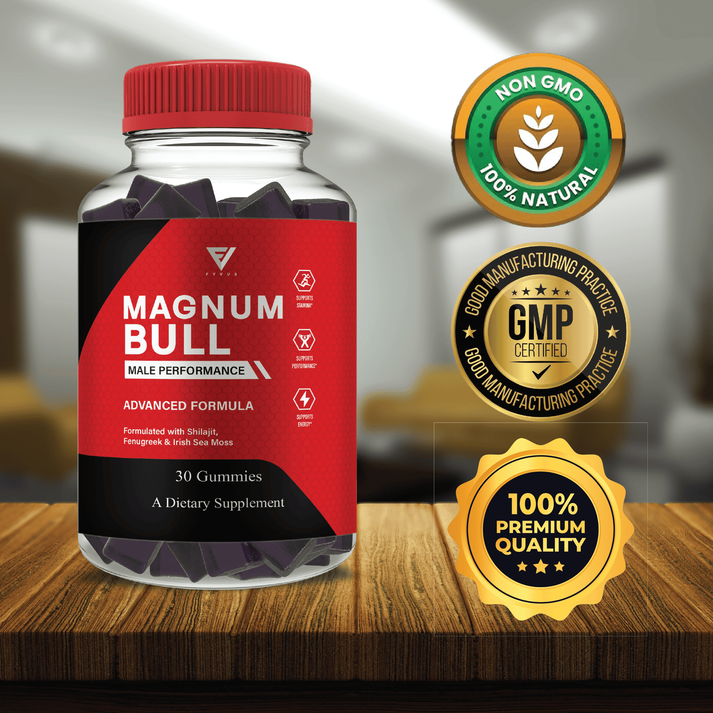 Magnum Bull Gummies - Vitamin Place - Sports Nutrition