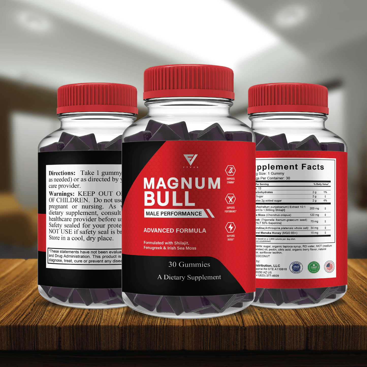 Magnum Bull Gummies - Vitamin Place - Sports Nutrition