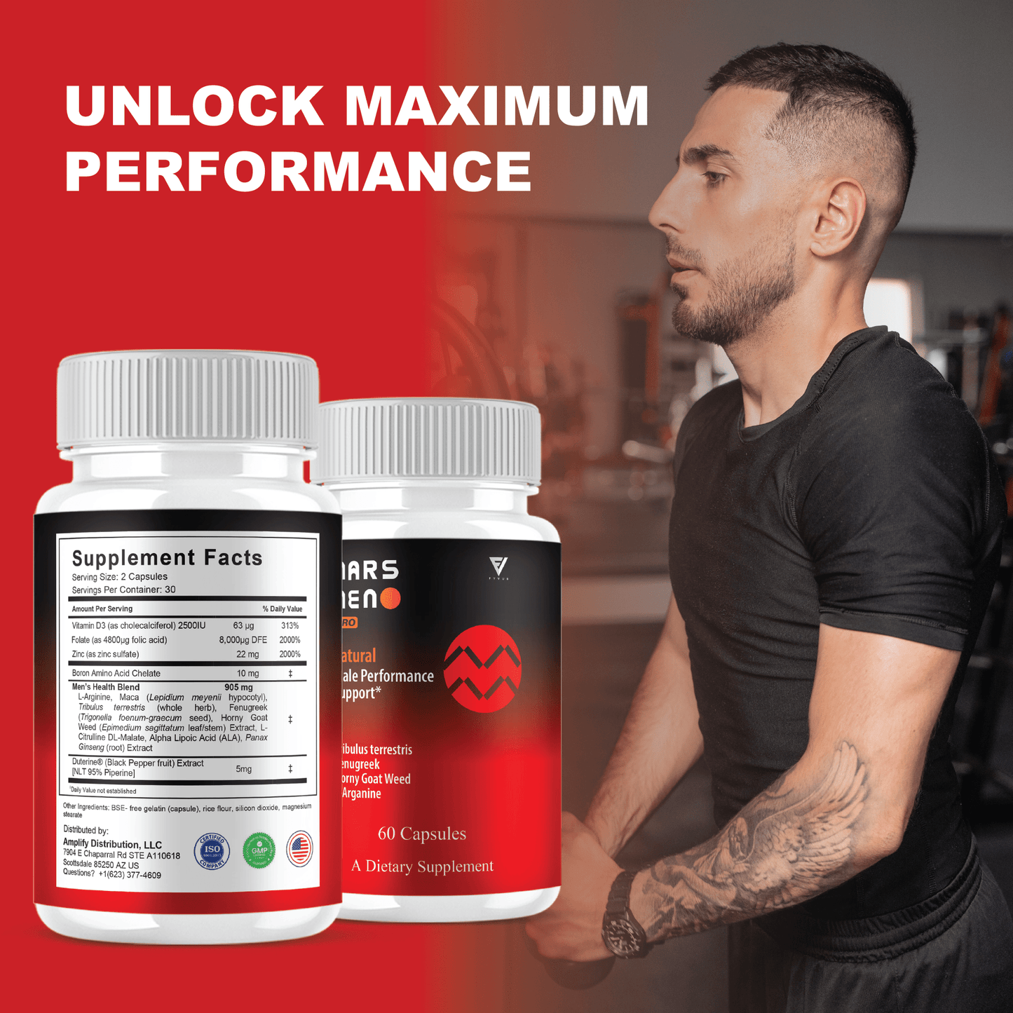 Mars Men Capsules - Vitamin Place - Sports Nutrition