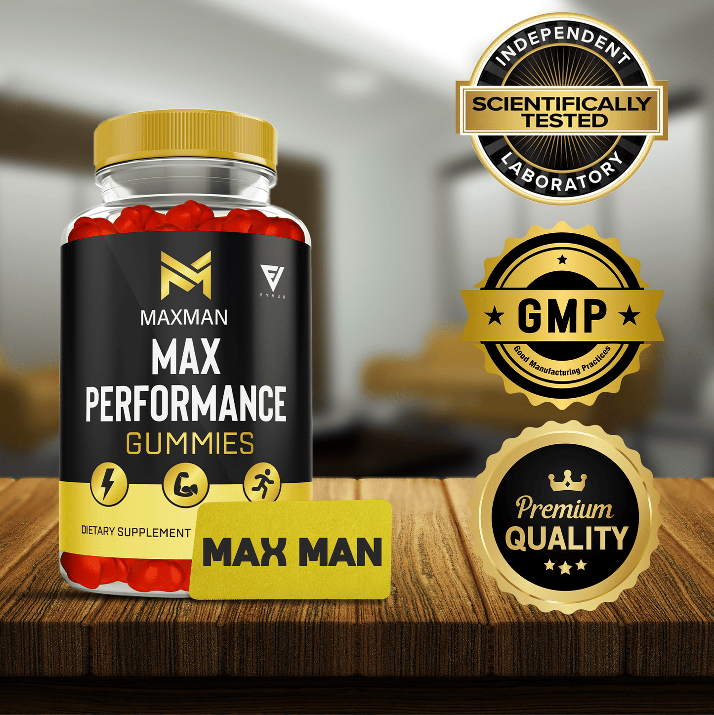 MaxMan Gummies - Vitamin Place - Sports Nutrition