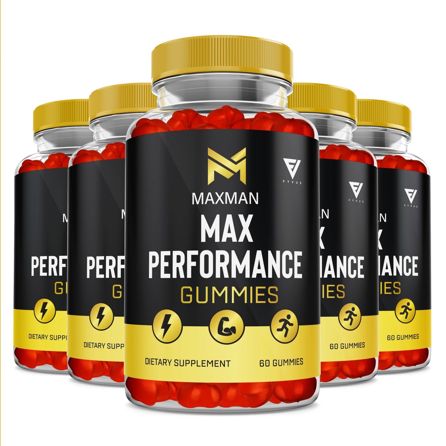 MaxMan Gummies - Vitamin Place - Sports Nutrition