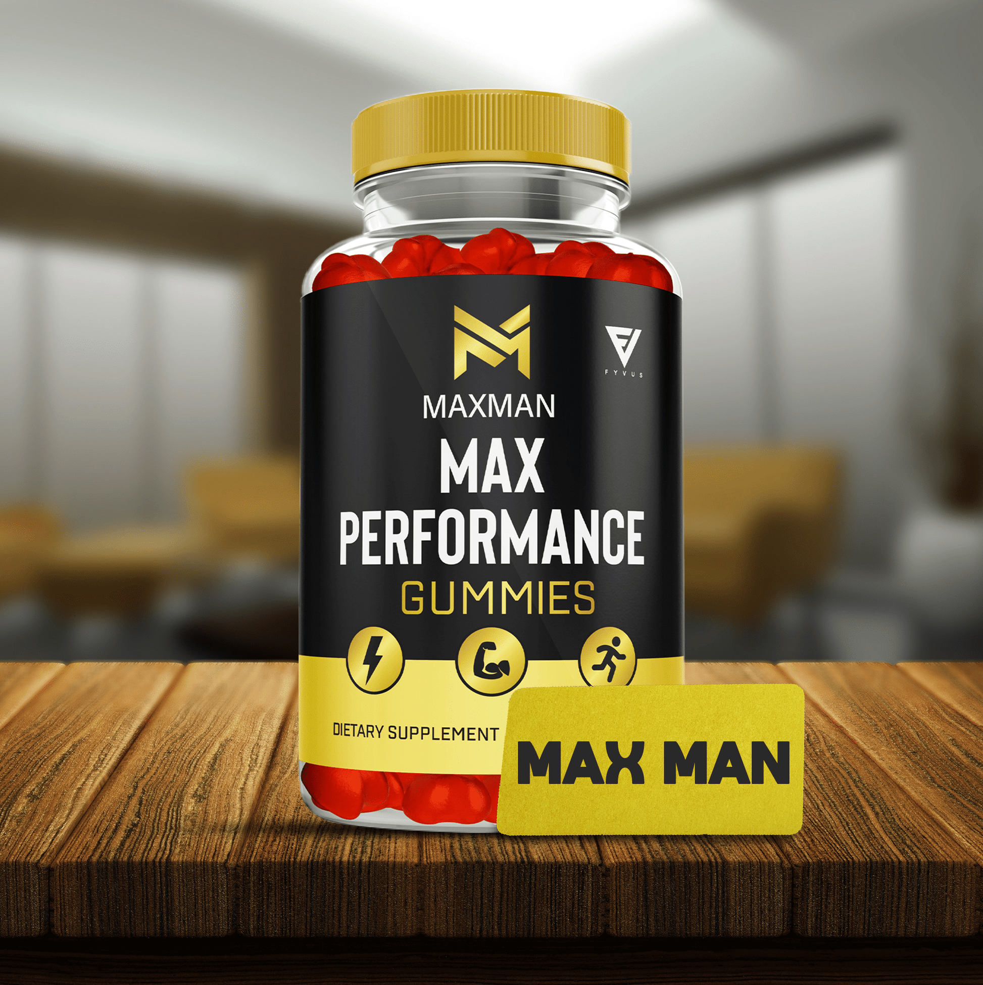 MaxMan Gummies - Vitamin Place - Sports Nutrition