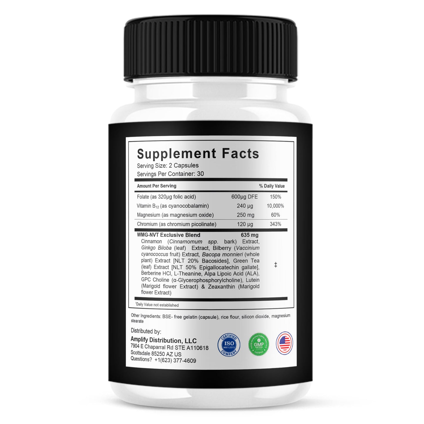 Memo Blast Capsules - Vitamin Place - Brain & Cognitive