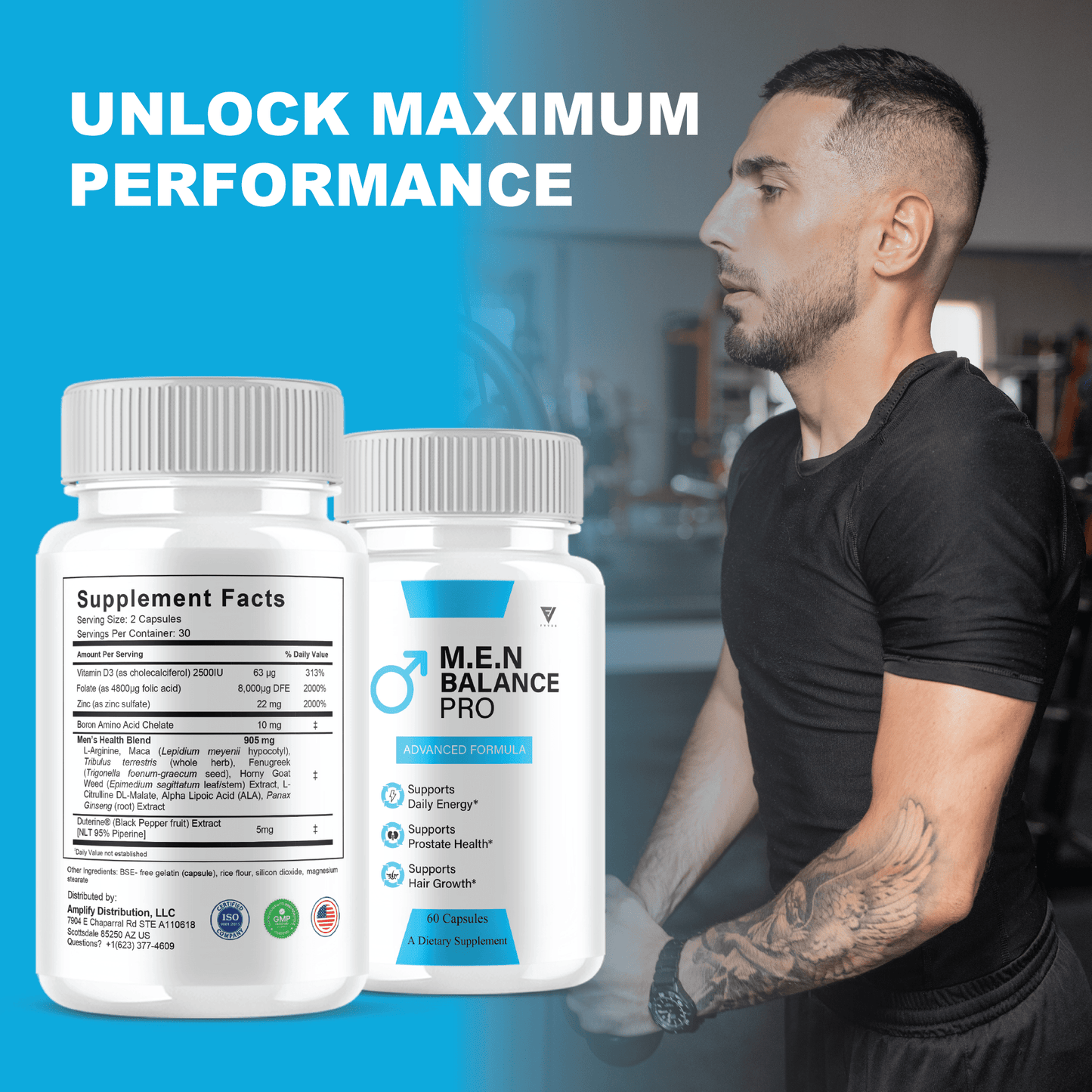 M.E.N Balance Pro Capsules - Vitamin Place - Sports Nutrition