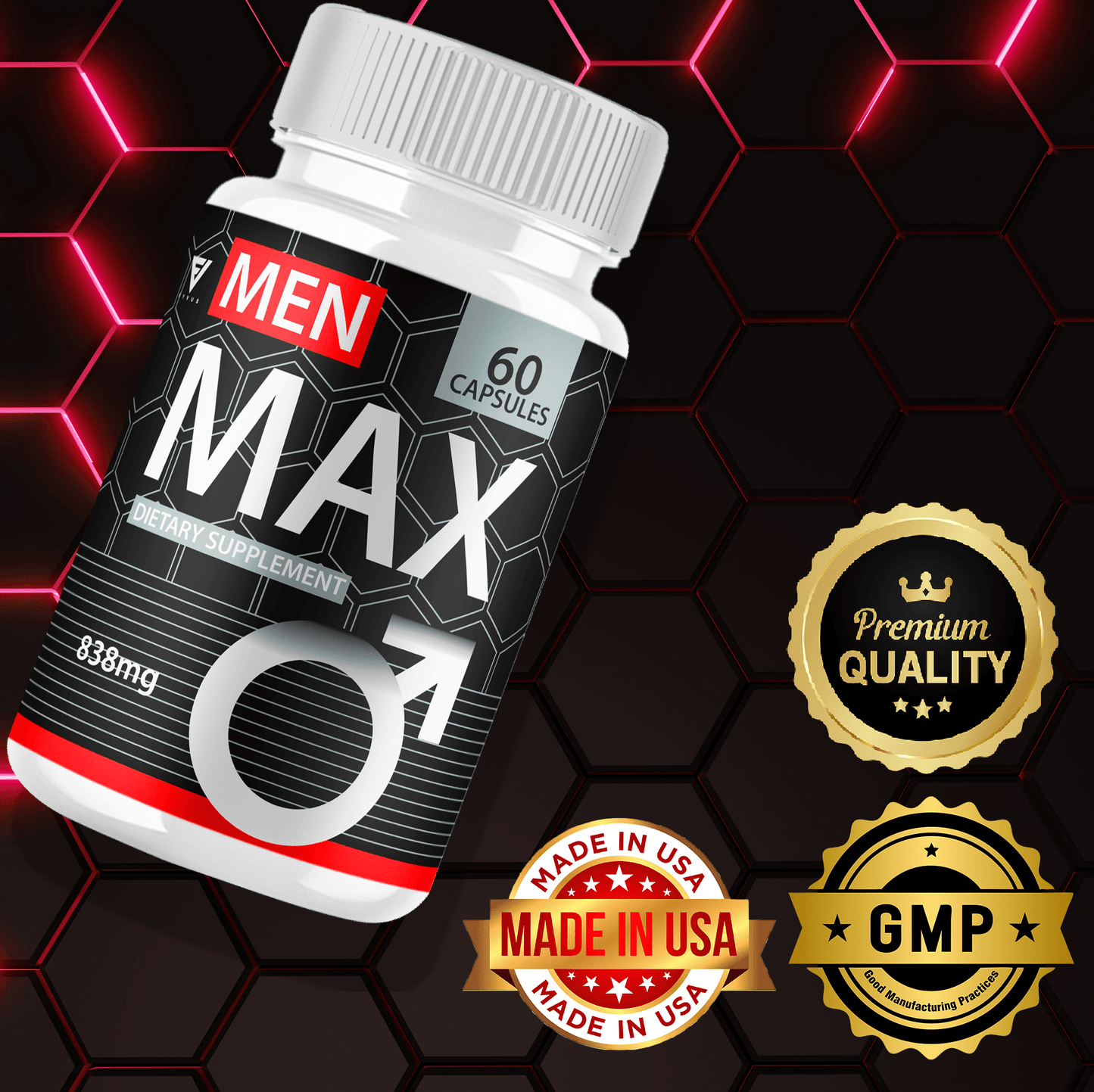 Men Max Capsules - Vitamin Place
