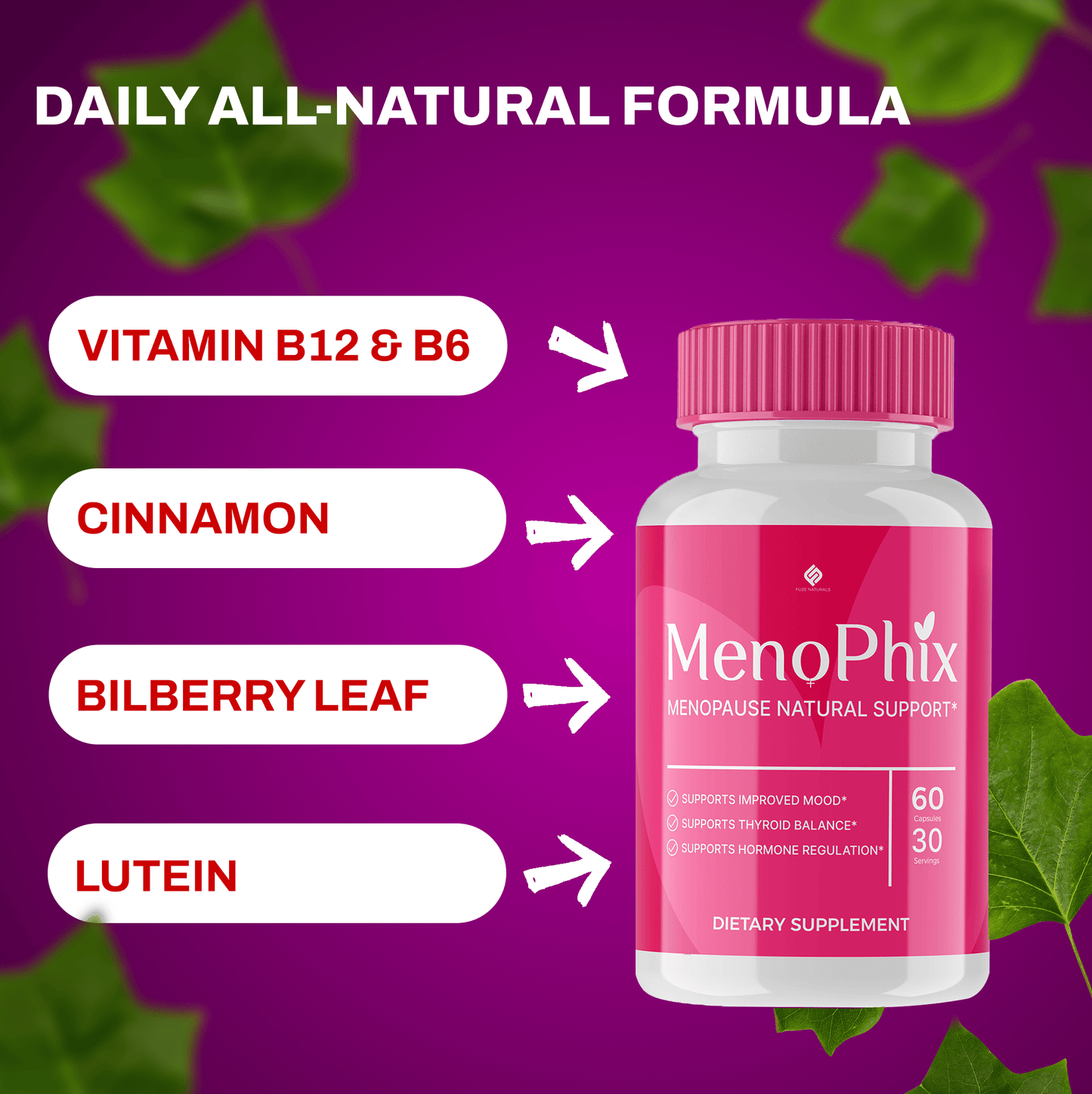 MenoPhix Capsules - Vitamin Place - Blood Sugar Capsules