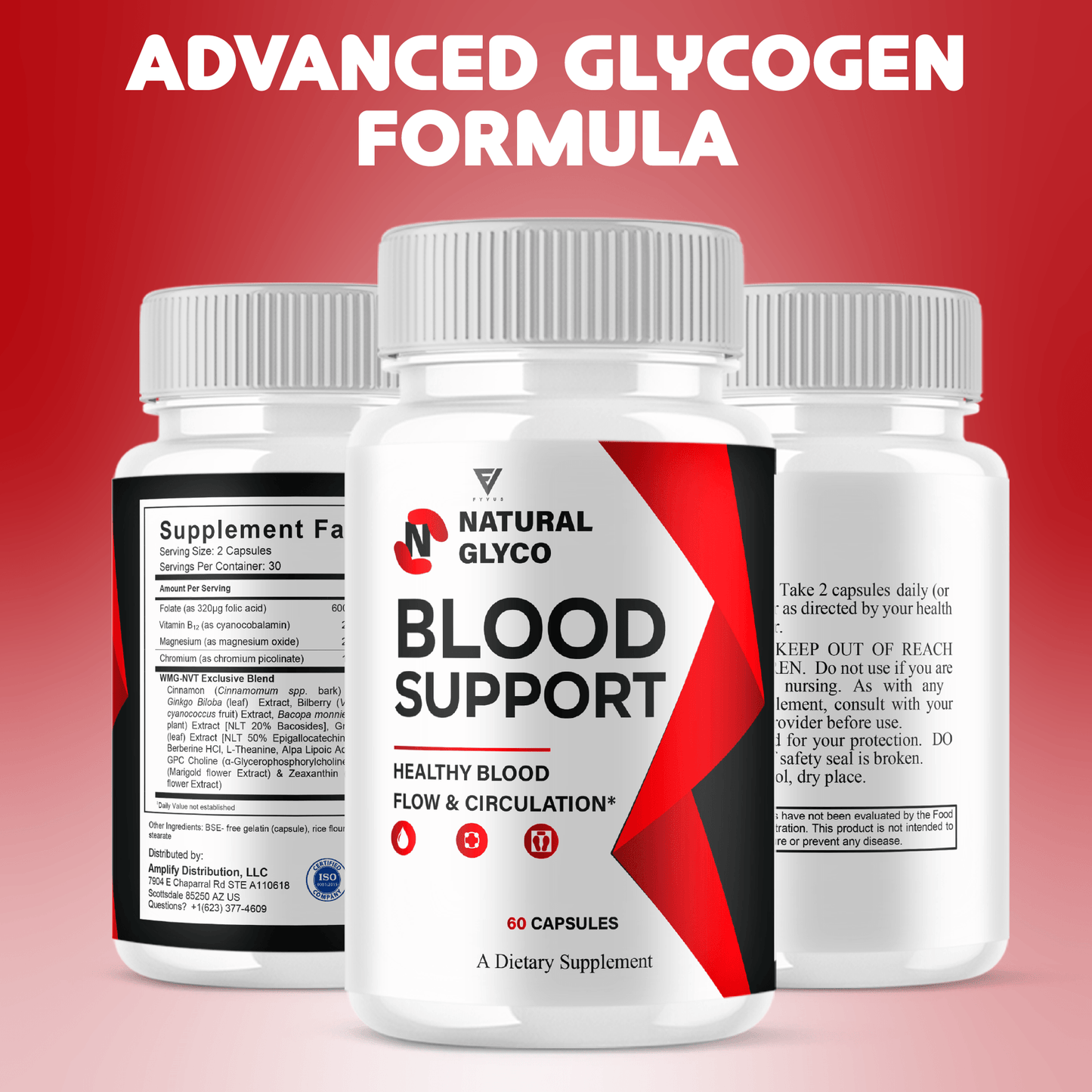 Natural Glyco Capsules - Vitamin Place - Blood Sugar Capsules