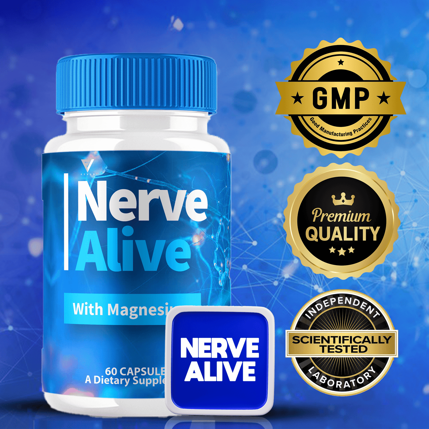 Nerve Alive Nootropic Capsules - Vitamin Place - Nootropic