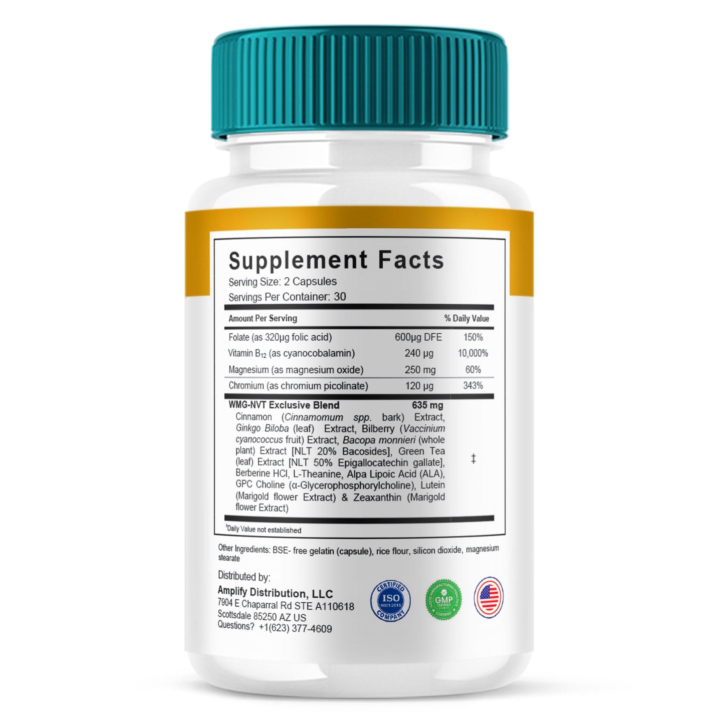 Nerve Calm Nerve Relief Capsules - Vitamin Place - Nootropic