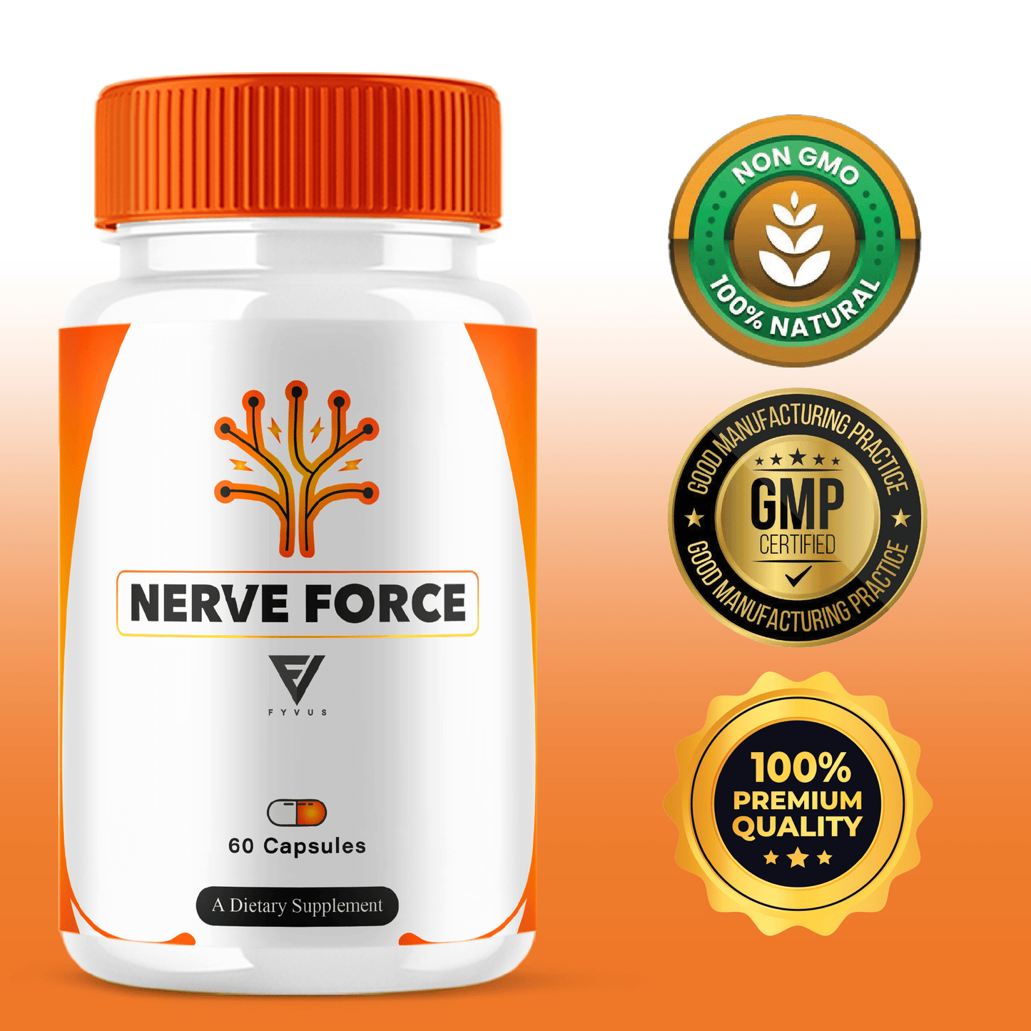 Nerve Force Capsules - Vitamin Place - Nootropic