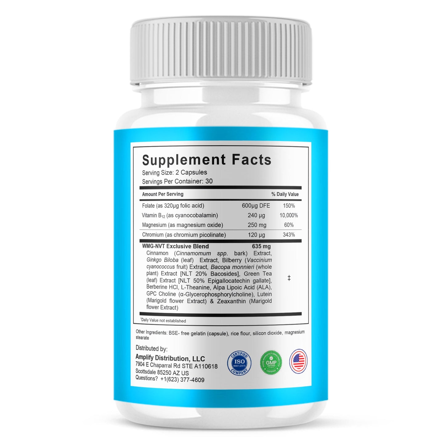 Nerve Fresh Pro Nootropic Capsules - Vitamin Place - Nootropic