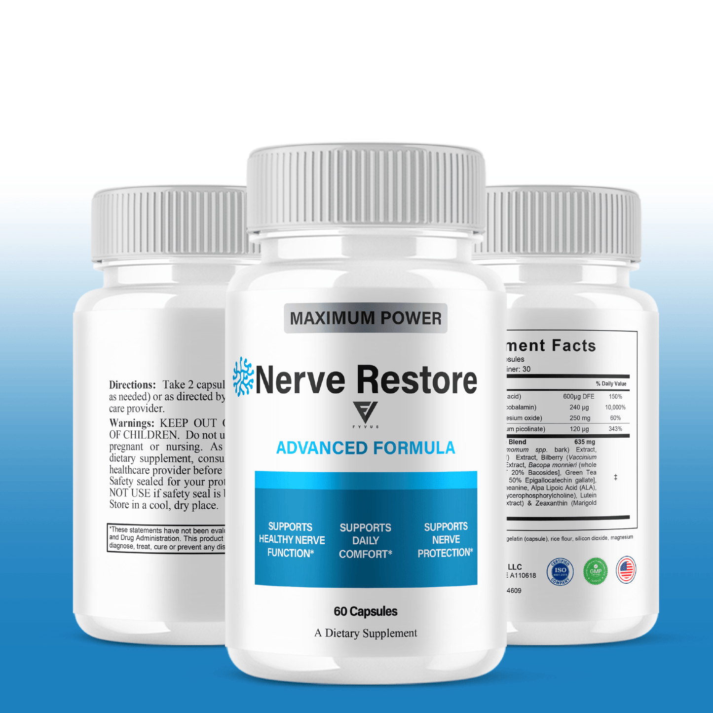 Nerve Restore Capsules - Vitamin Place - Nootropic