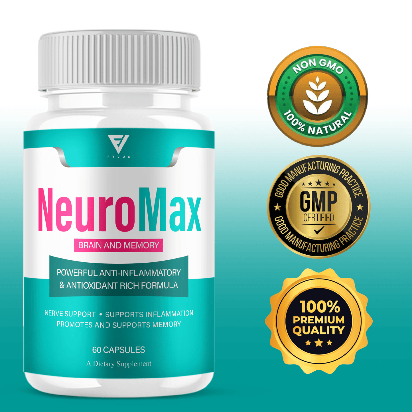 NeuroMax Brain and Memory Capsules - Vitamin Place