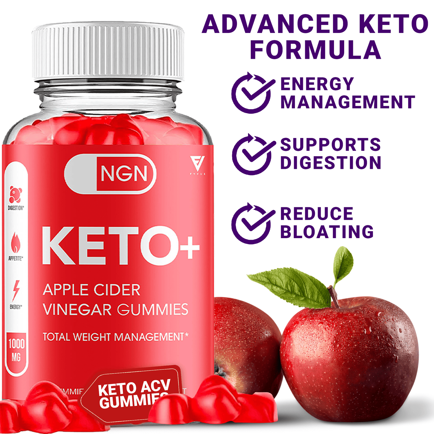 NGN Keto ACV Gummies - Vitamin Place