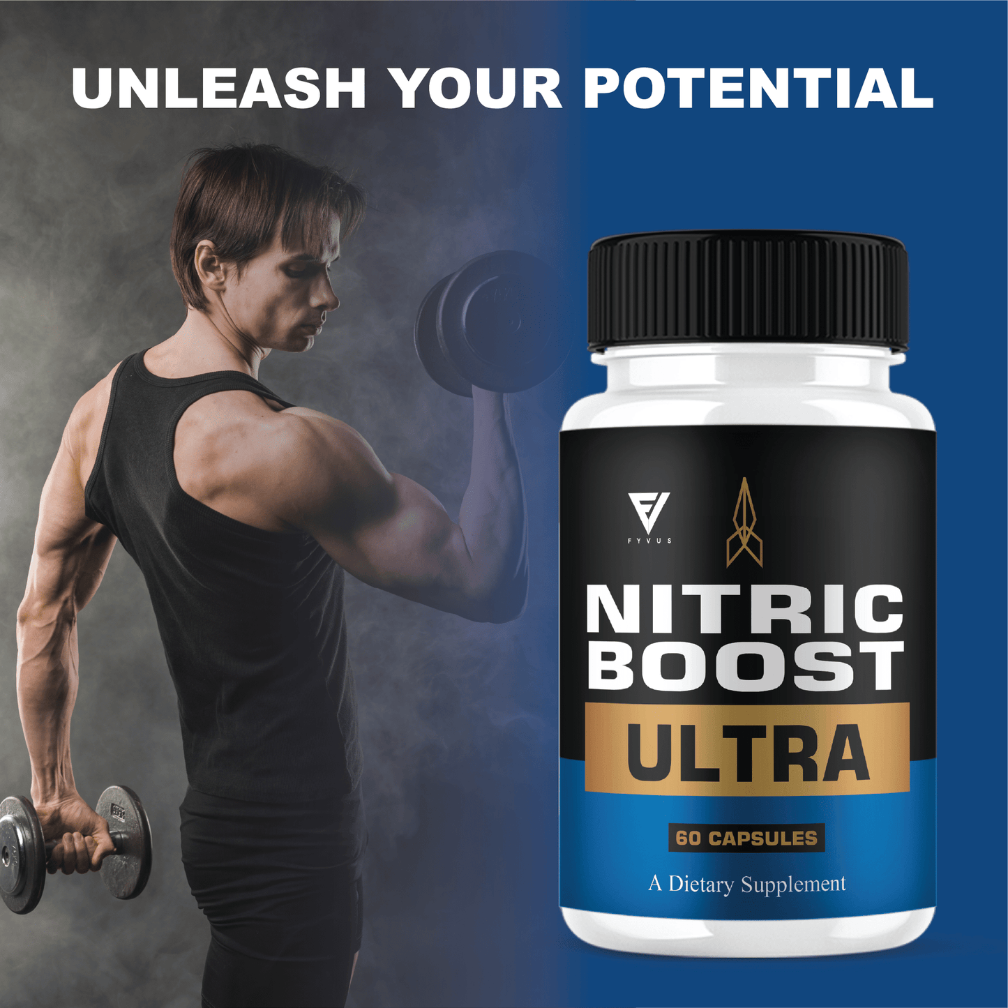 Nitric Boost Ultra Capsules - Vitamin Place - Sports Nutrition