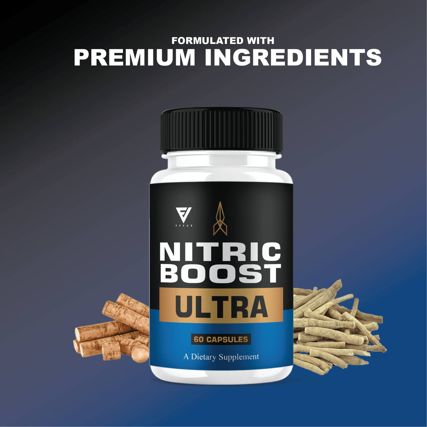 Nitric Boost Ultra Capsules - Vitamin Place - Sports Nutrition