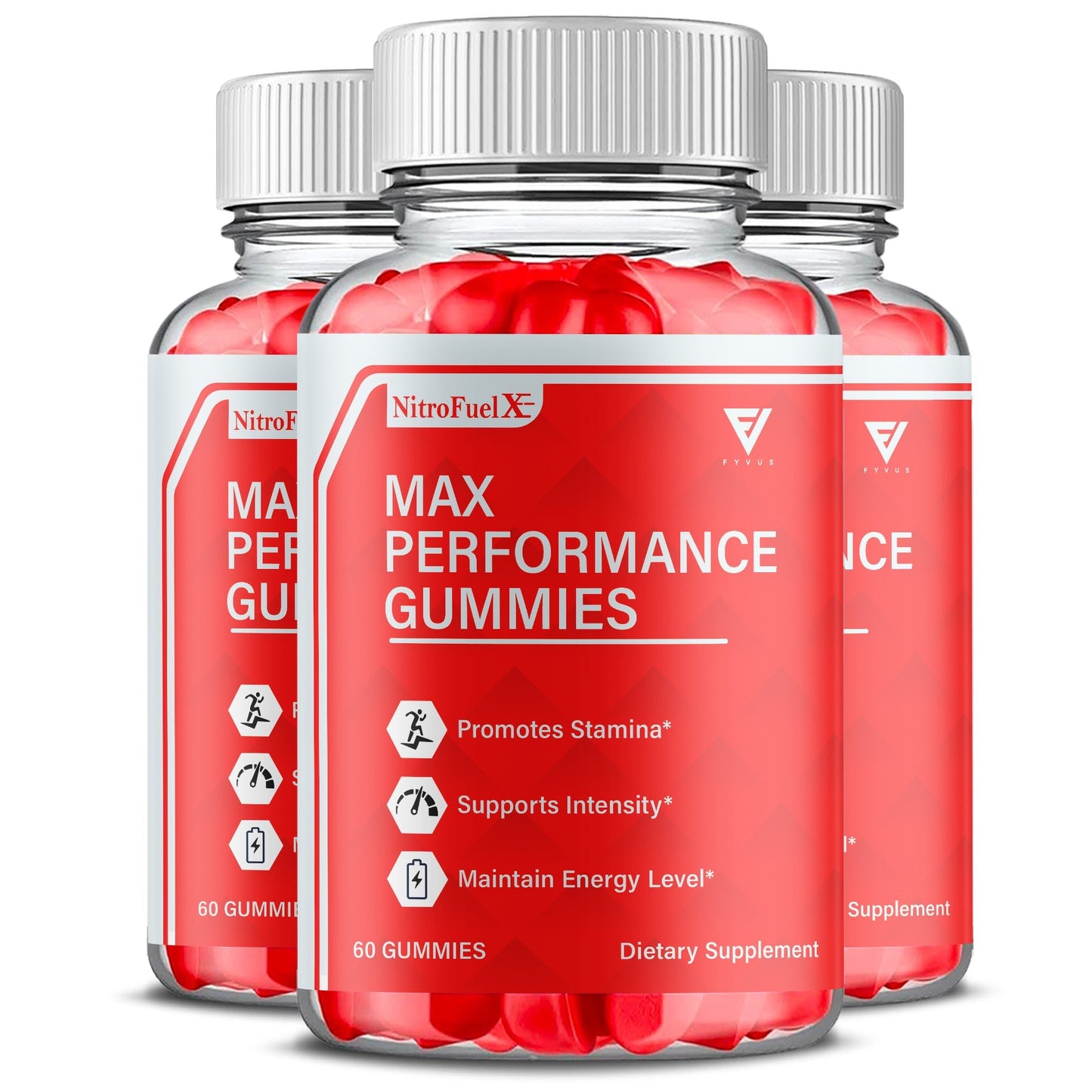 Nitro Fuel X Gummies - Vitamin Place - Sports Nutrition
