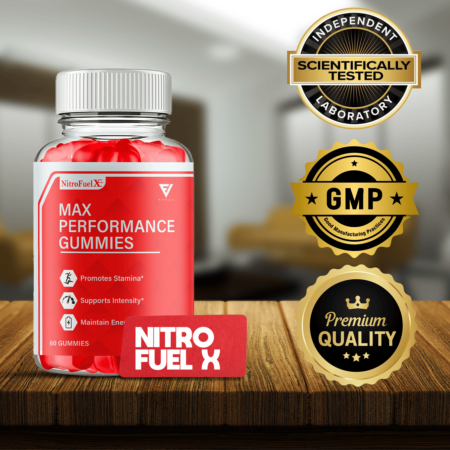 Nitro Fuel X Gummies - Vitamin Place - Sports Nutrition
