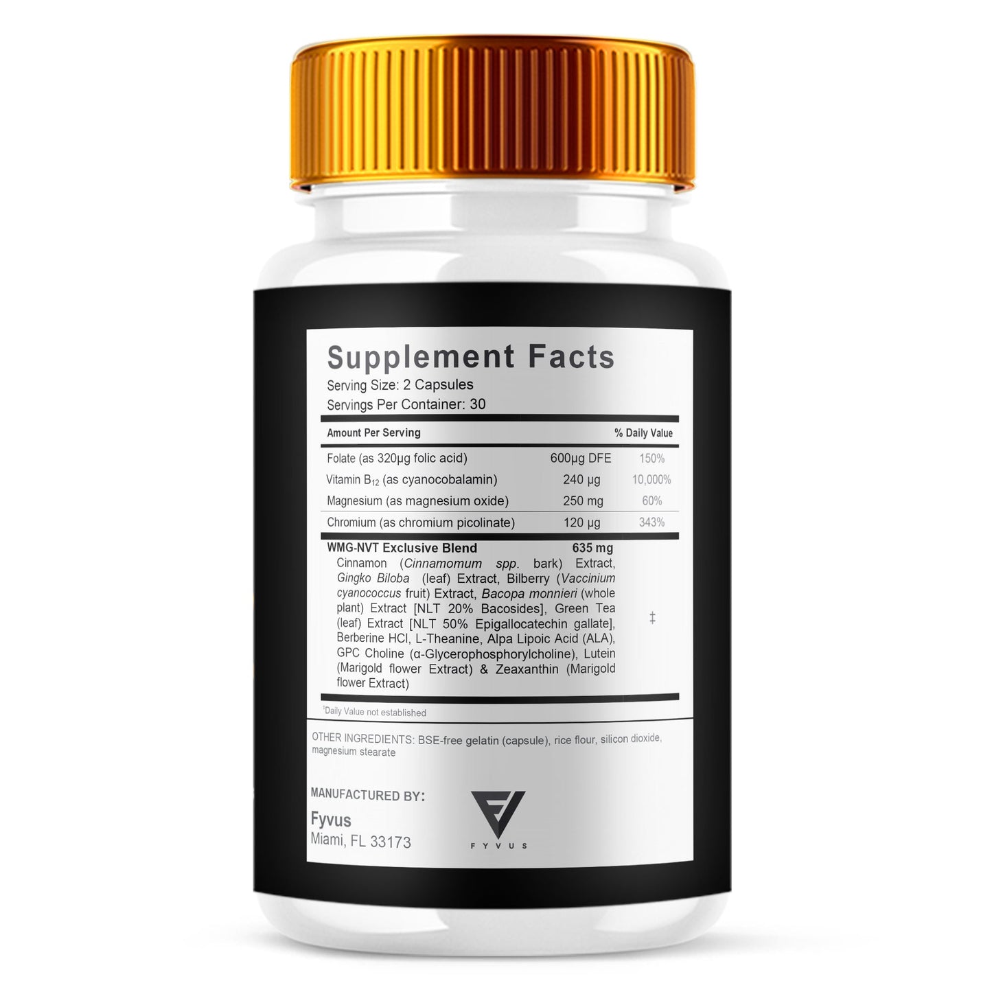 NZT - 48 Nootropic Capsules - Vitamin Place - Nootropic