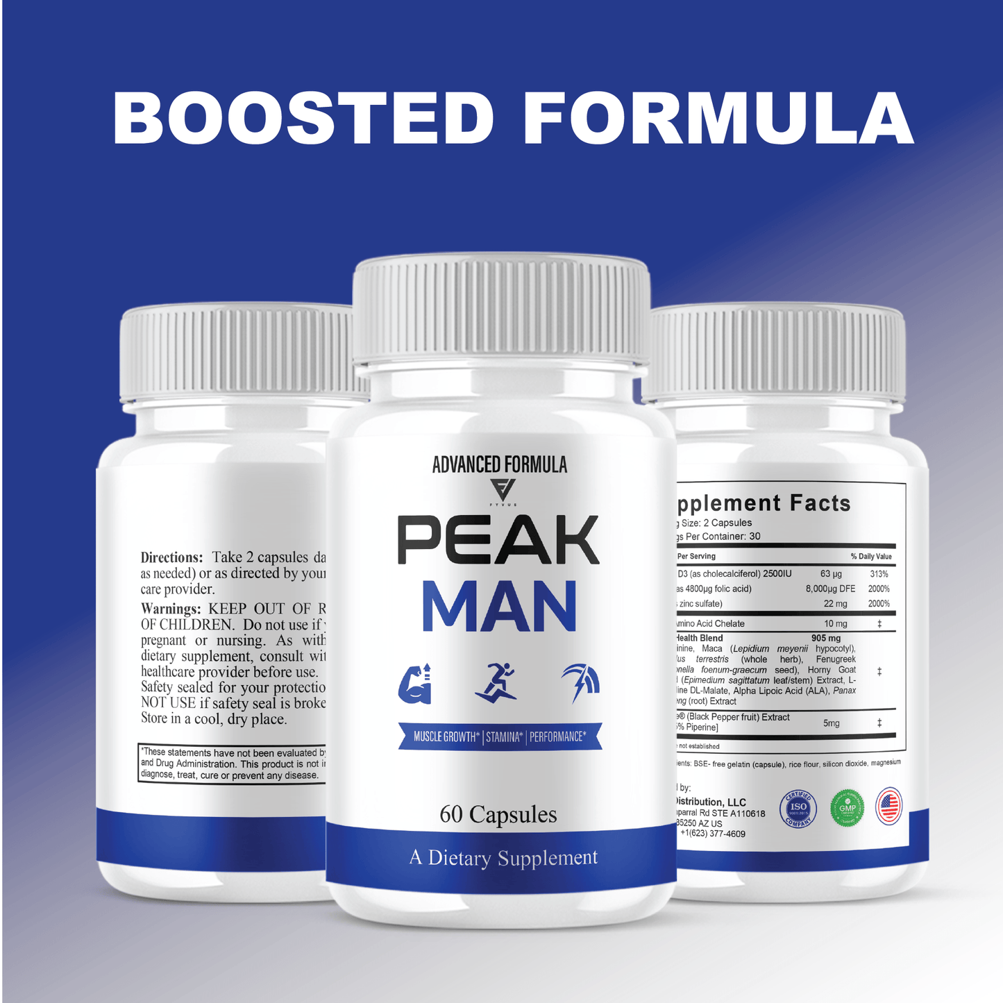 Peak Man Capsules - Vitamin Place