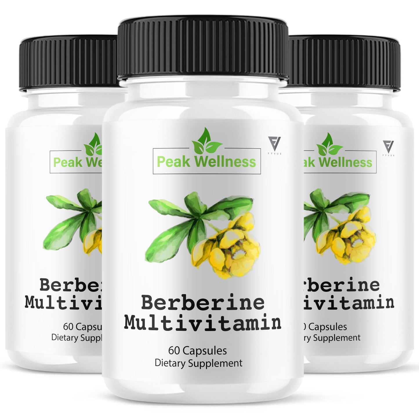 Peak Wellness Berberine Capsules - Vitamin Place - Keto Capsules