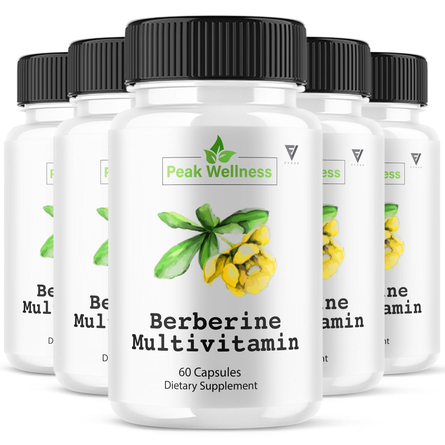 Peak Wellness Berberine Capsules - Vitamin Place - Keto Capsules
