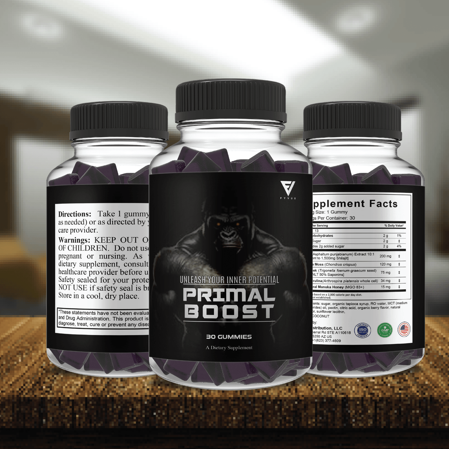 Primal Boost Gummies - Vitamin Place