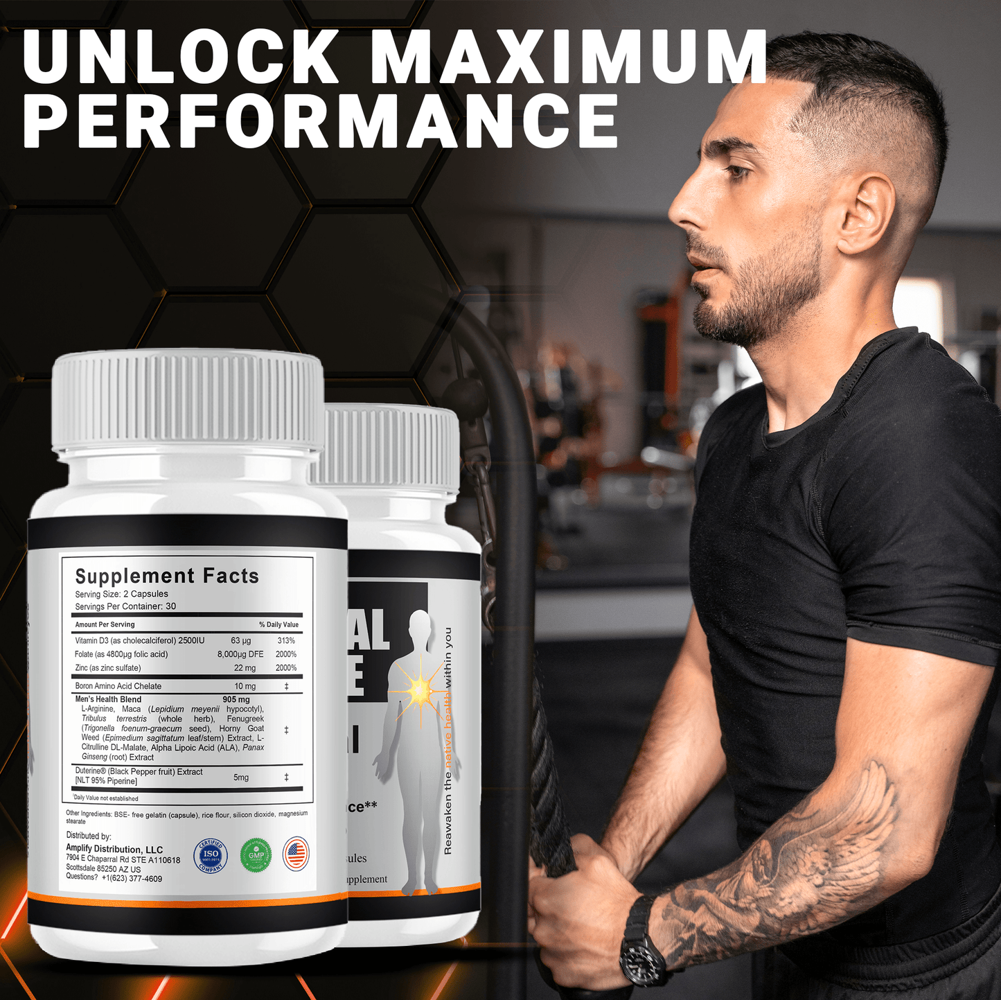 Primal Force Max Capsules - Vitamin Place - Sports Nutrition