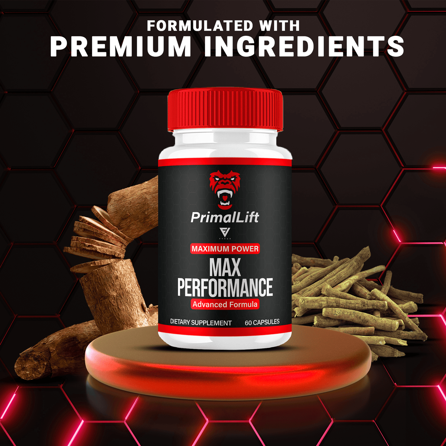 Primal Lift Capsules - Vitamin Place - Sports Nutrition