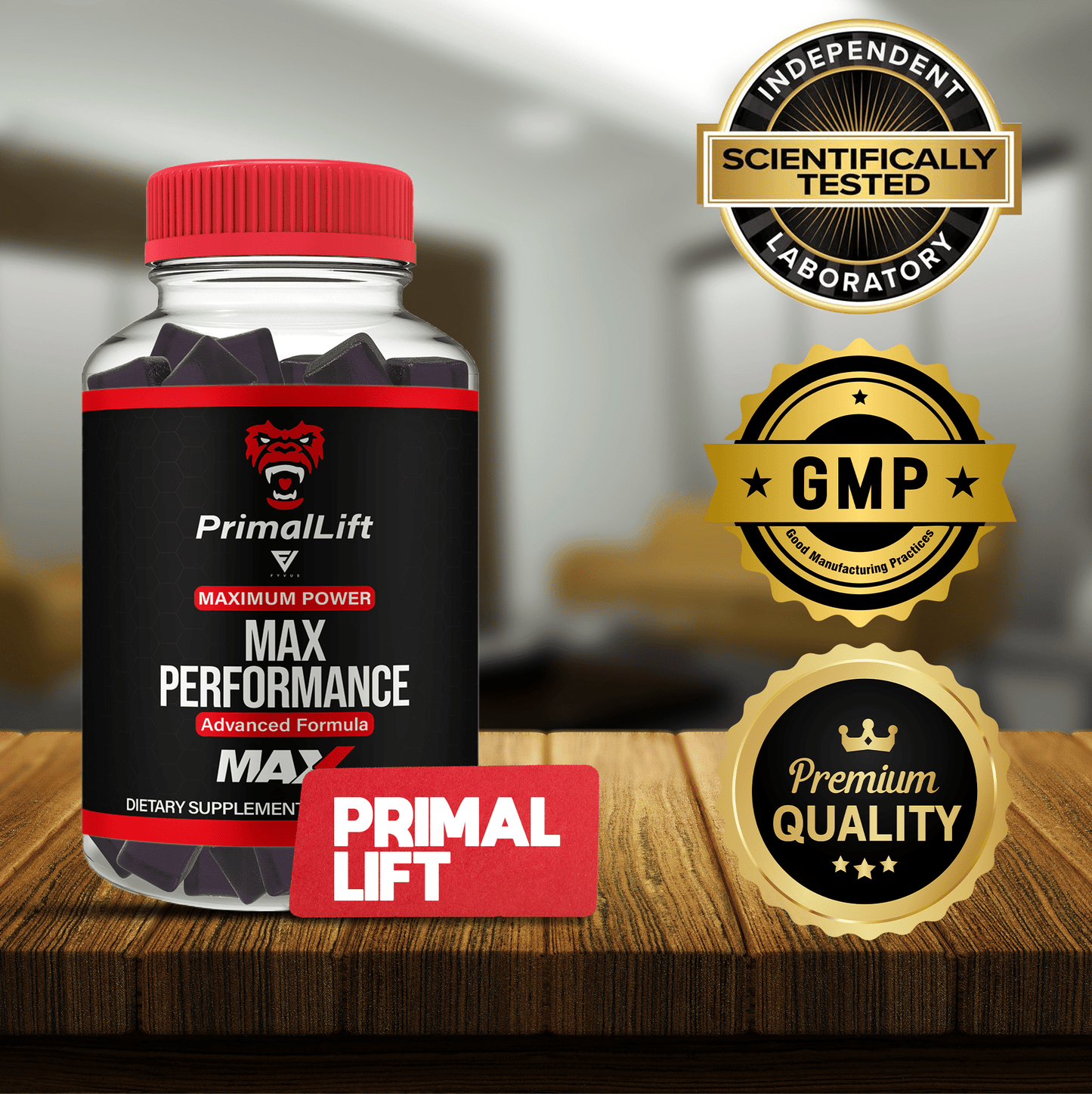 Primal Lift Max Gummies - Vitamin Place - Sports Nutrition