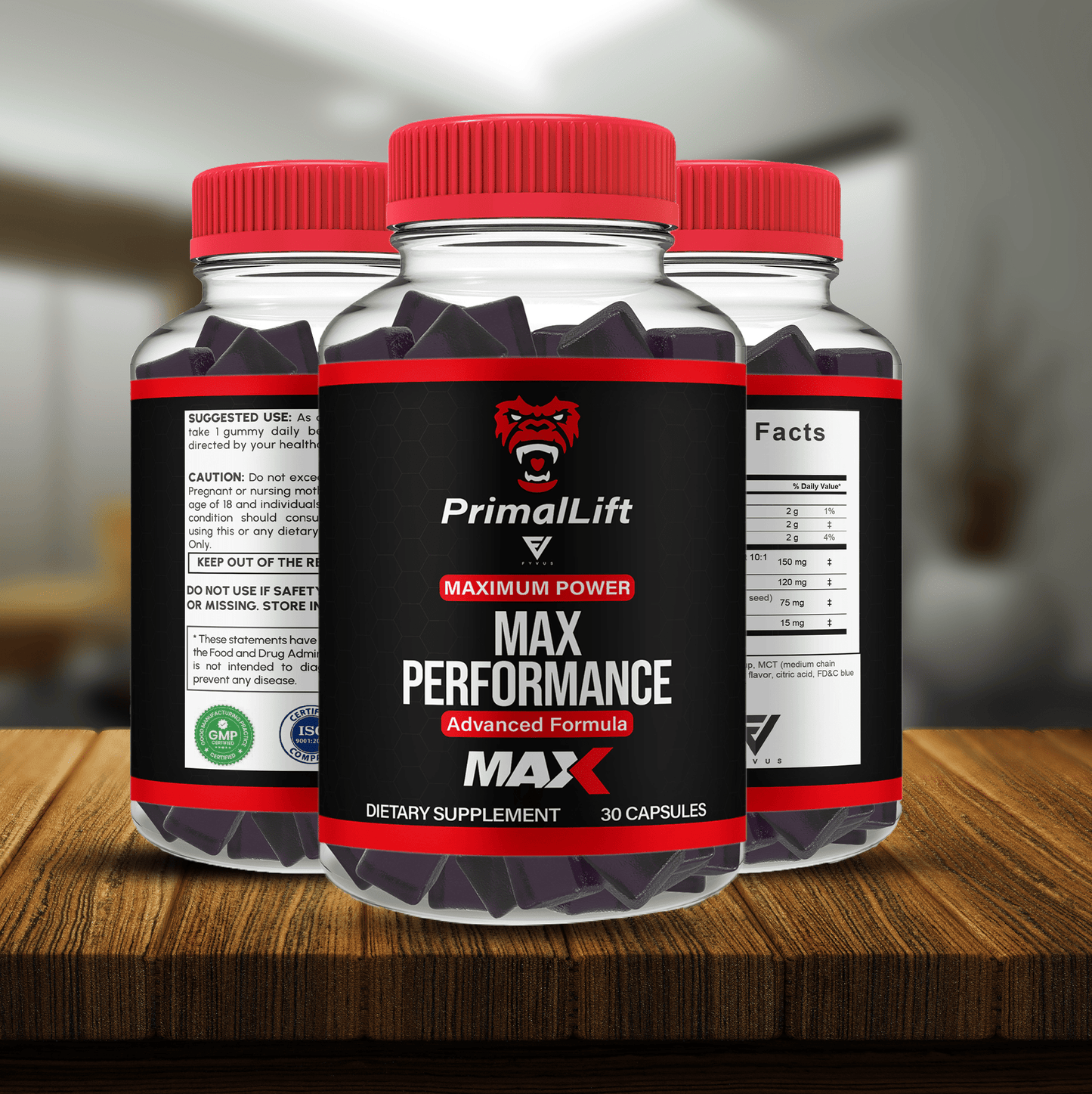 Primal Lift Max Gummies - Vitamin Place - Sports Nutrition
