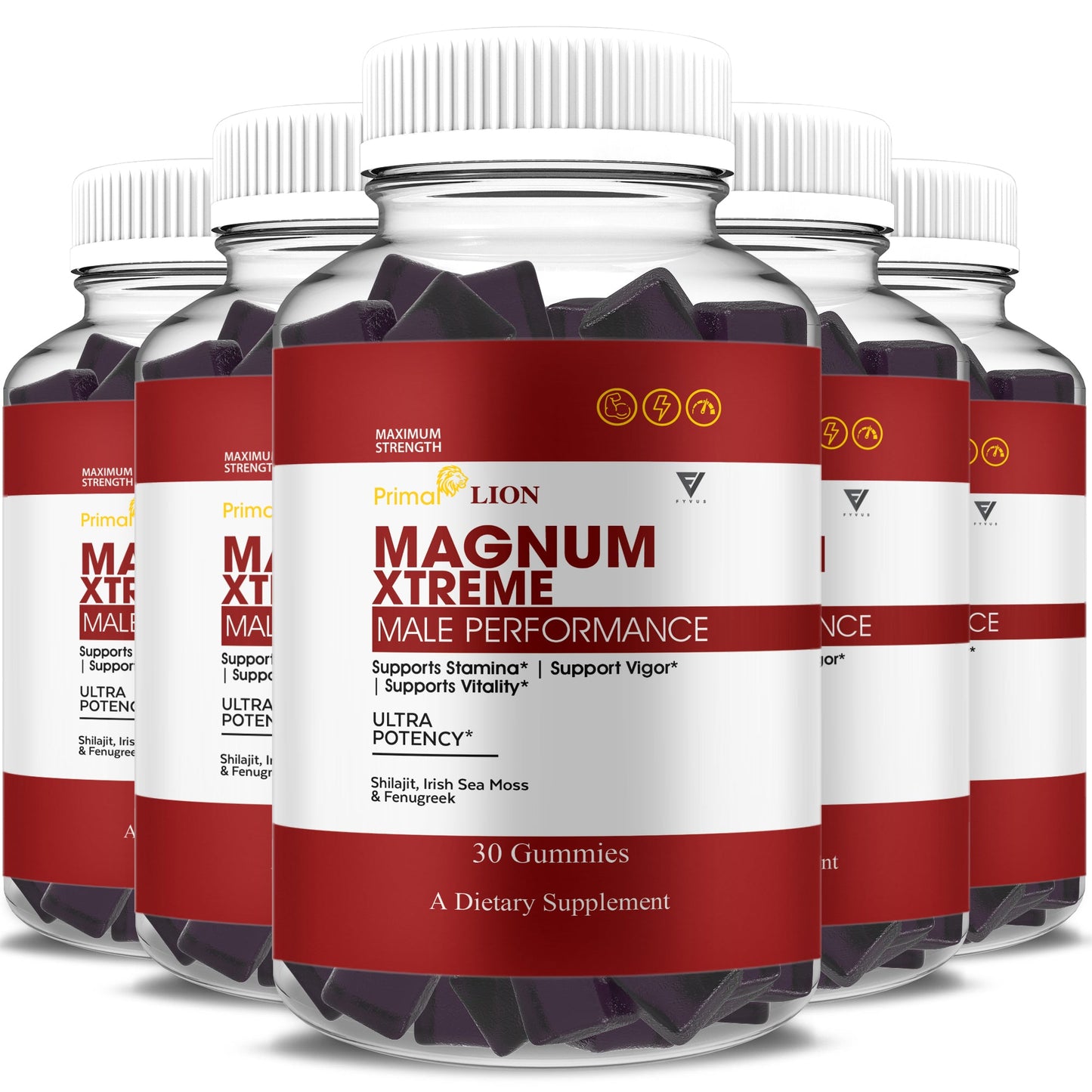 Primal Lion Magnum Extreme Gummies - Vitamin Place