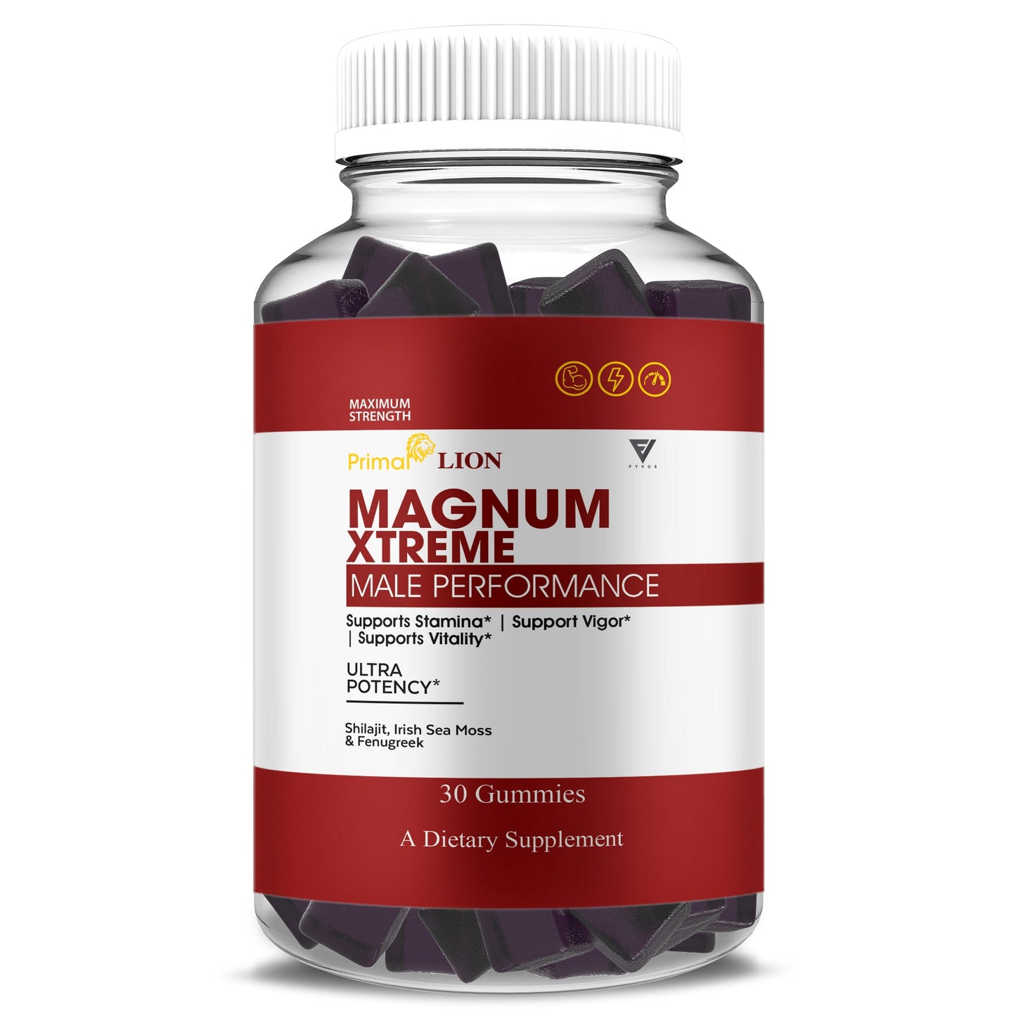 Primal Lion Magnum Extreme Gummies - Vitamin Place
