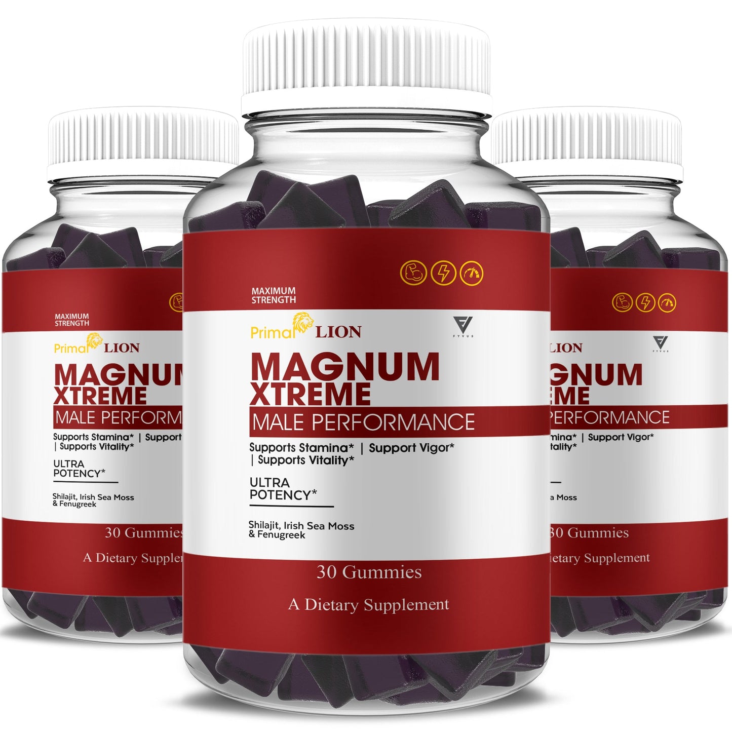 Primal Lion Magnum Extreme Gummies - Vitamin Place