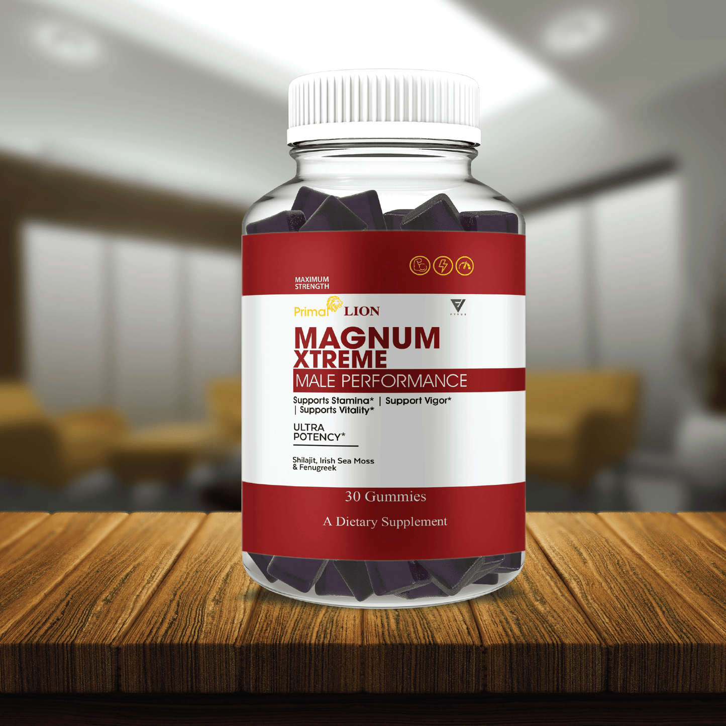 Primal Lion Magnum Extreme Gummies - Vitamin Place