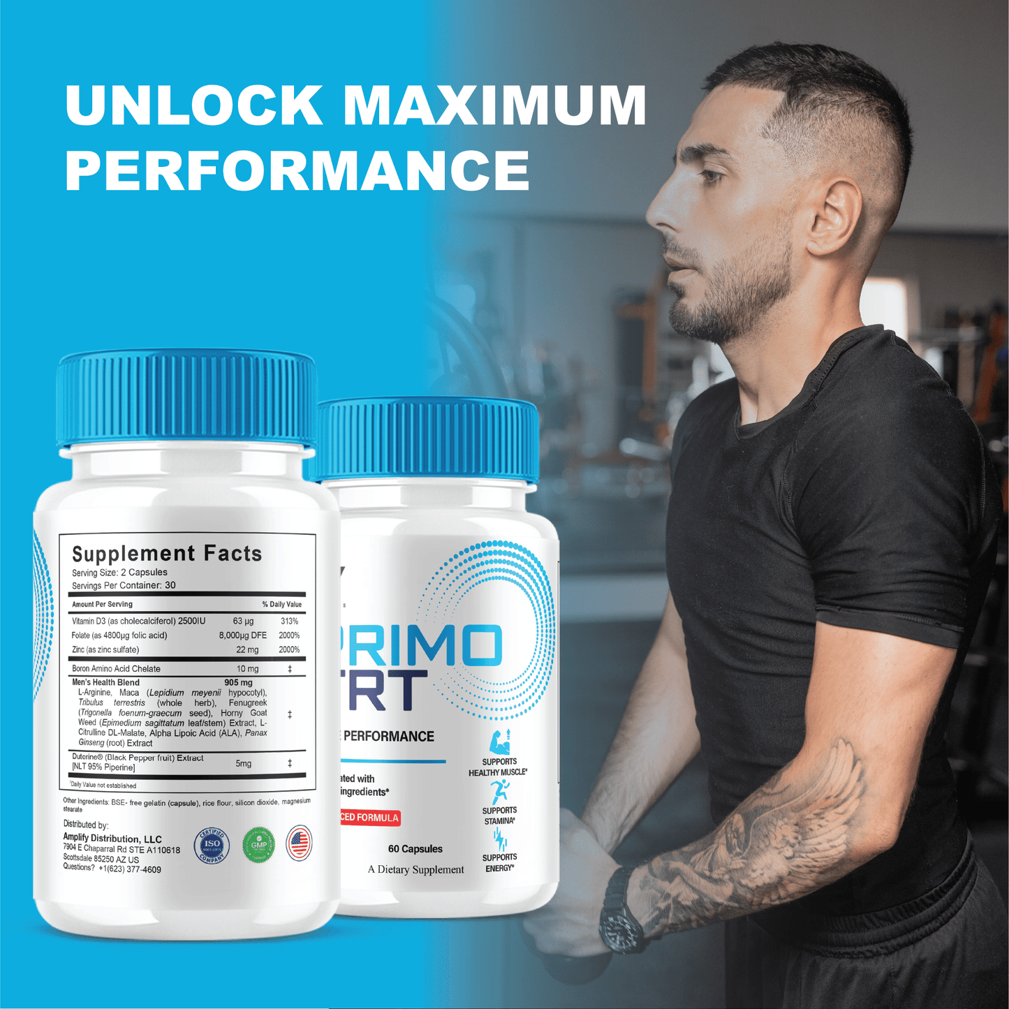 Primo TRT Capsules - Vitamin Place