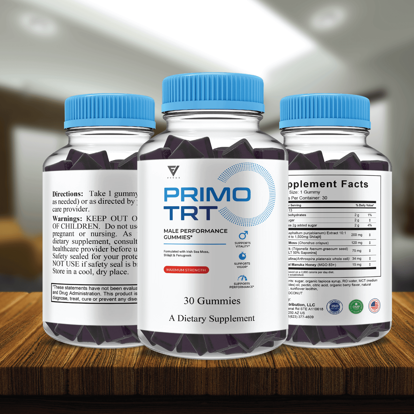 Primo Herbal Gummies – Plant-Based Active Lifestyle Support