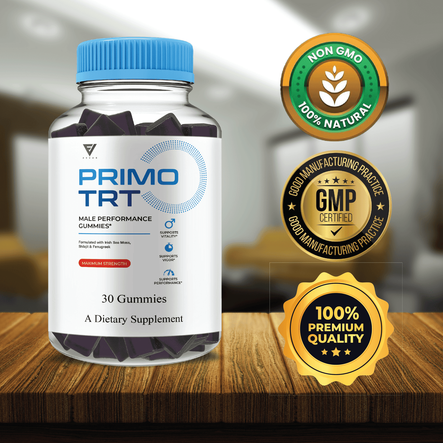 Primo Herbal Gummies – Plant-Based Active Lifestyle Support
