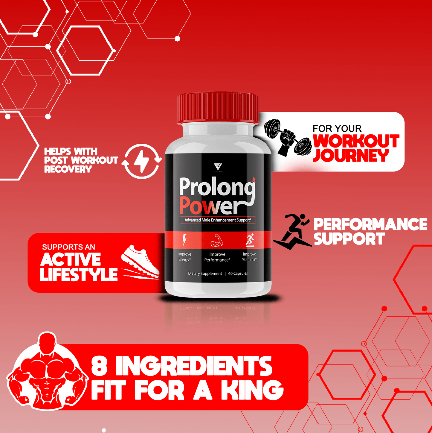 Prolong Power Capsules - Vitamin Place - Sports Nutrition